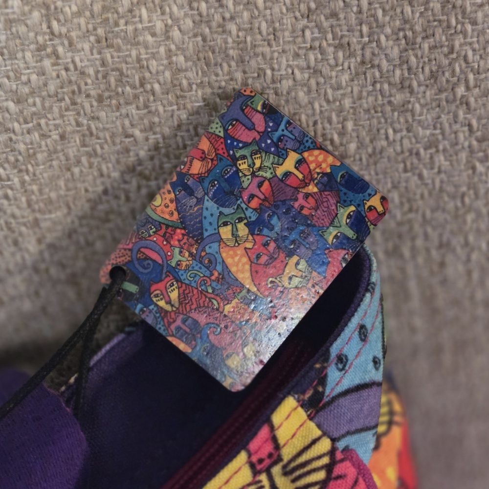 Colorful Cat Tote Bag – Fun, Bold, and Eye-Catching! 🐱 - Picture 11 of 12